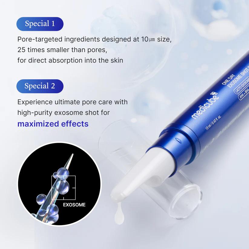 One Day Exosome Shot Pore Serum 7500 30ml