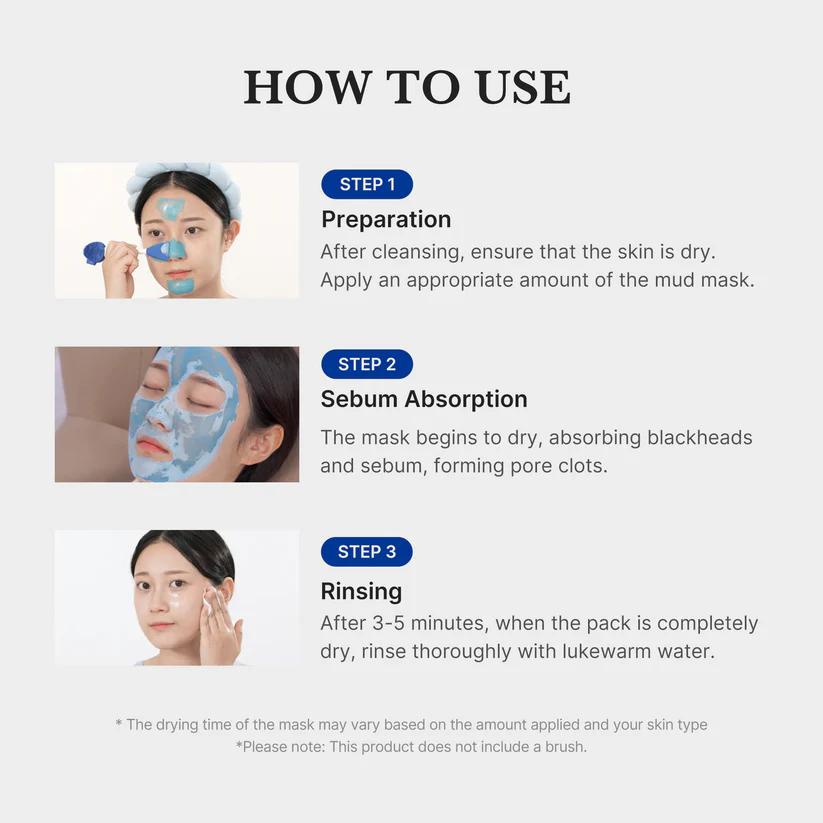 Zero Pore Blackhead Mud Mask 100ml