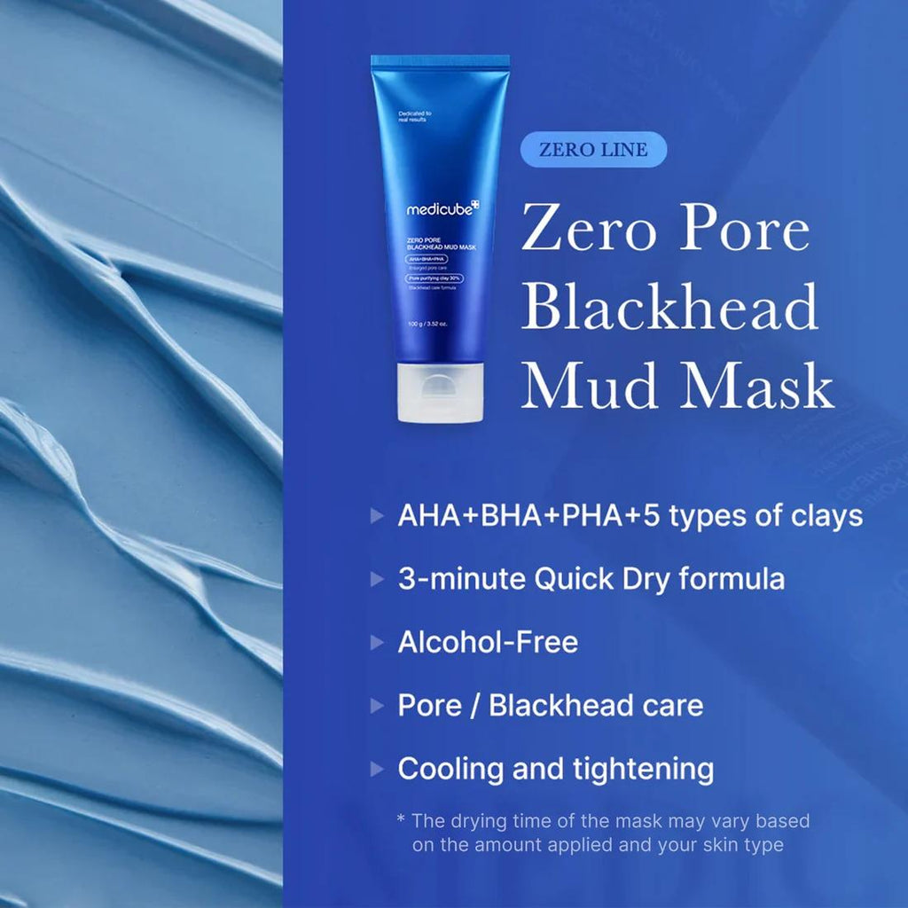 Zero Pore Blackhead Mud Mask 100ml