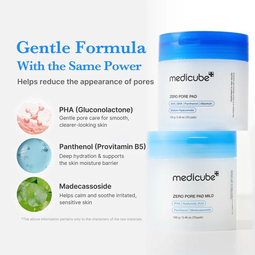 Zero Pore Pad Mild 70 pads